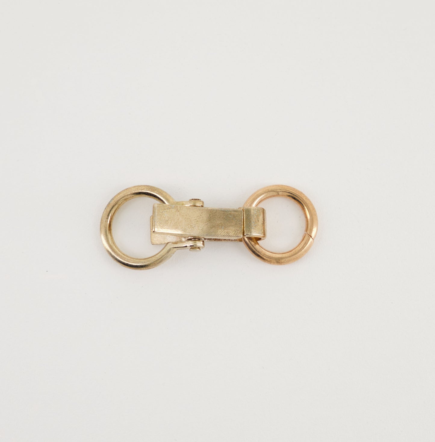 Rose Gold Interlocking O Ring Buckle