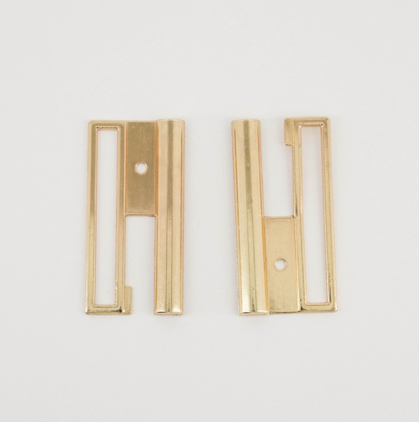Rose Gold Interlocking Metal Buckle