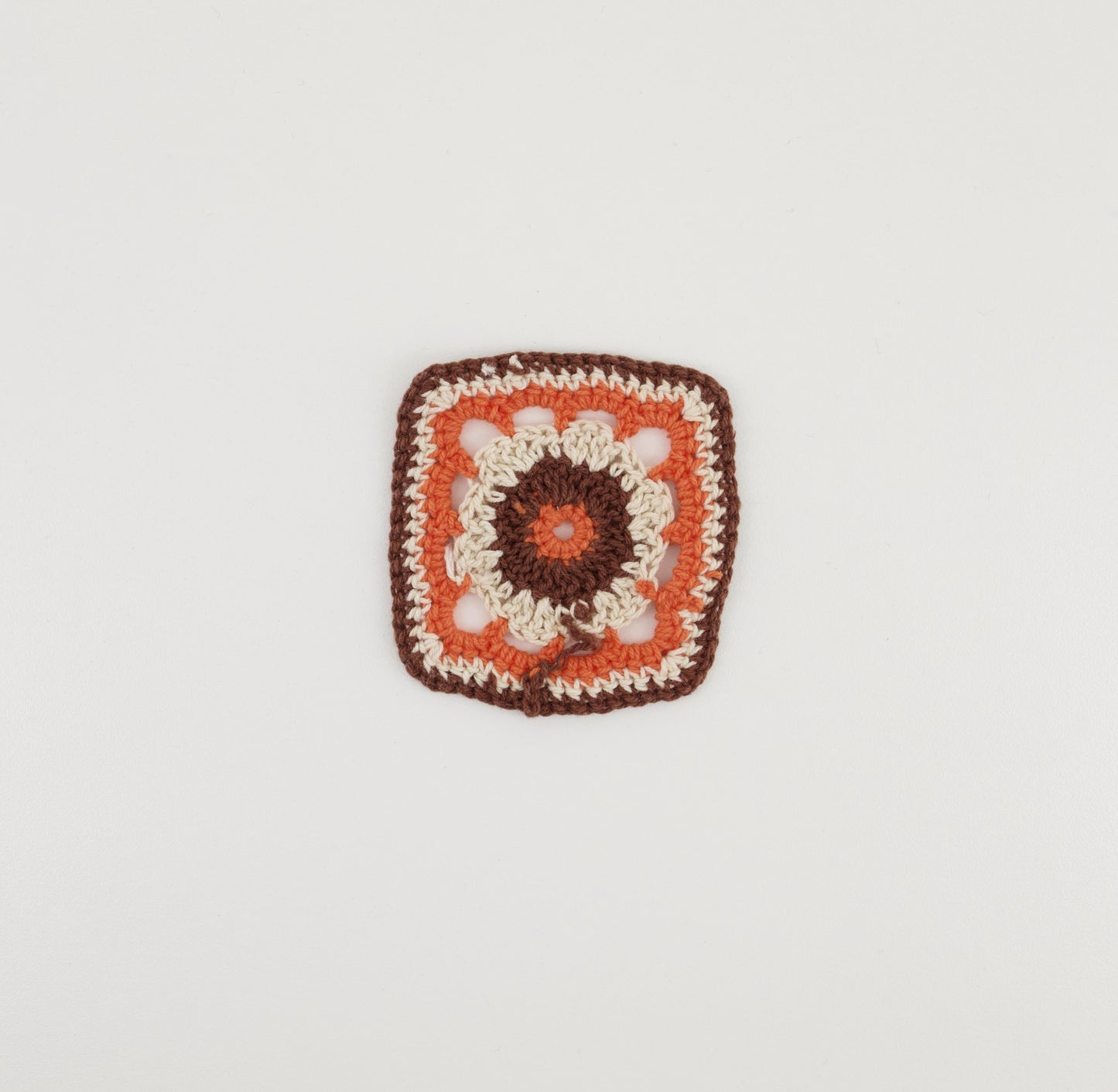 Square Crochet Flower Motif