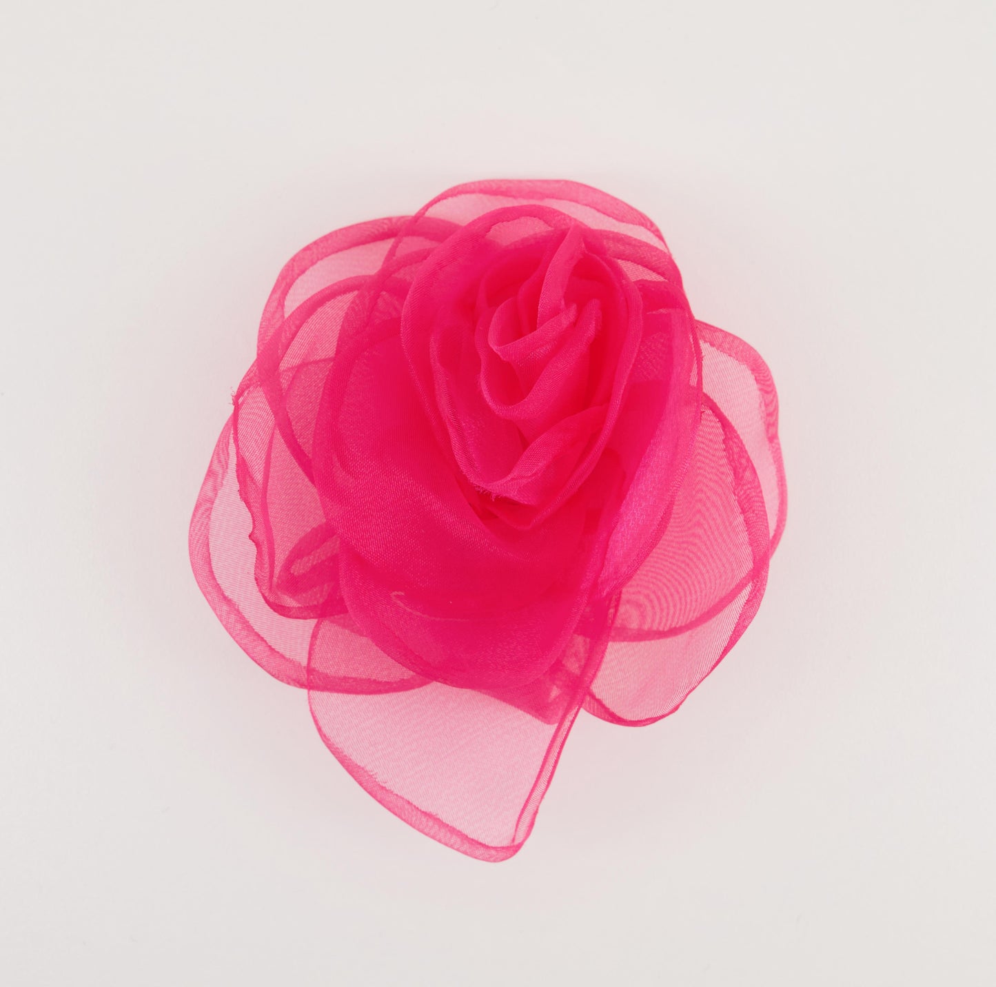 Organza Flower Brooches