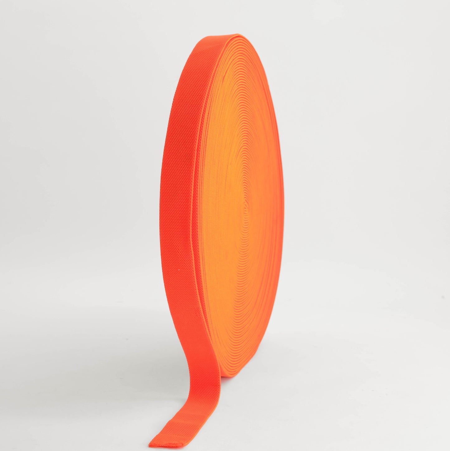 Fancy Elastic - Neon Orange (25mm) (SOLD PER METER & ROLL)
