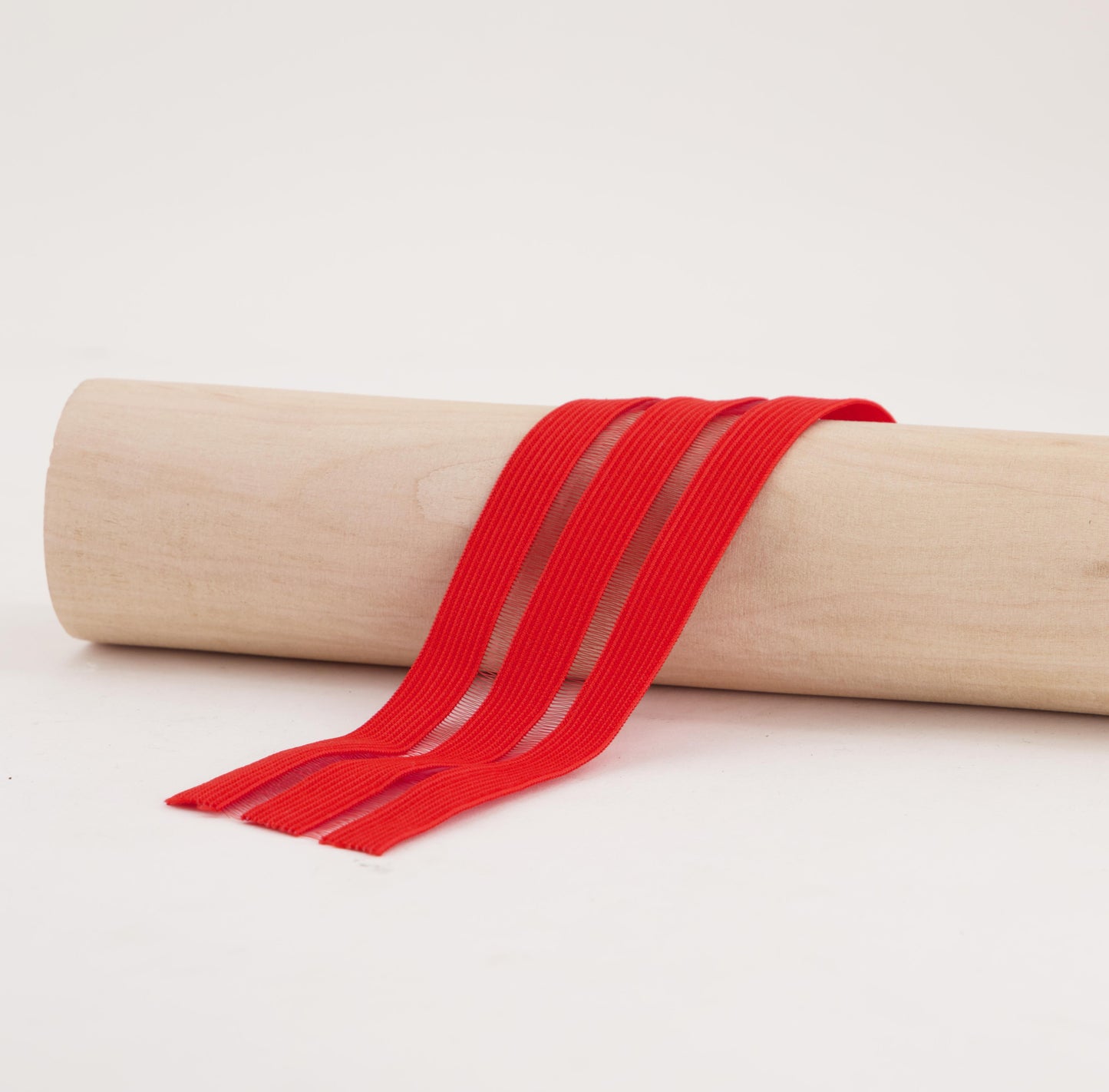 Three Row fancy Elastic (SOLD PER METER & ROLL)