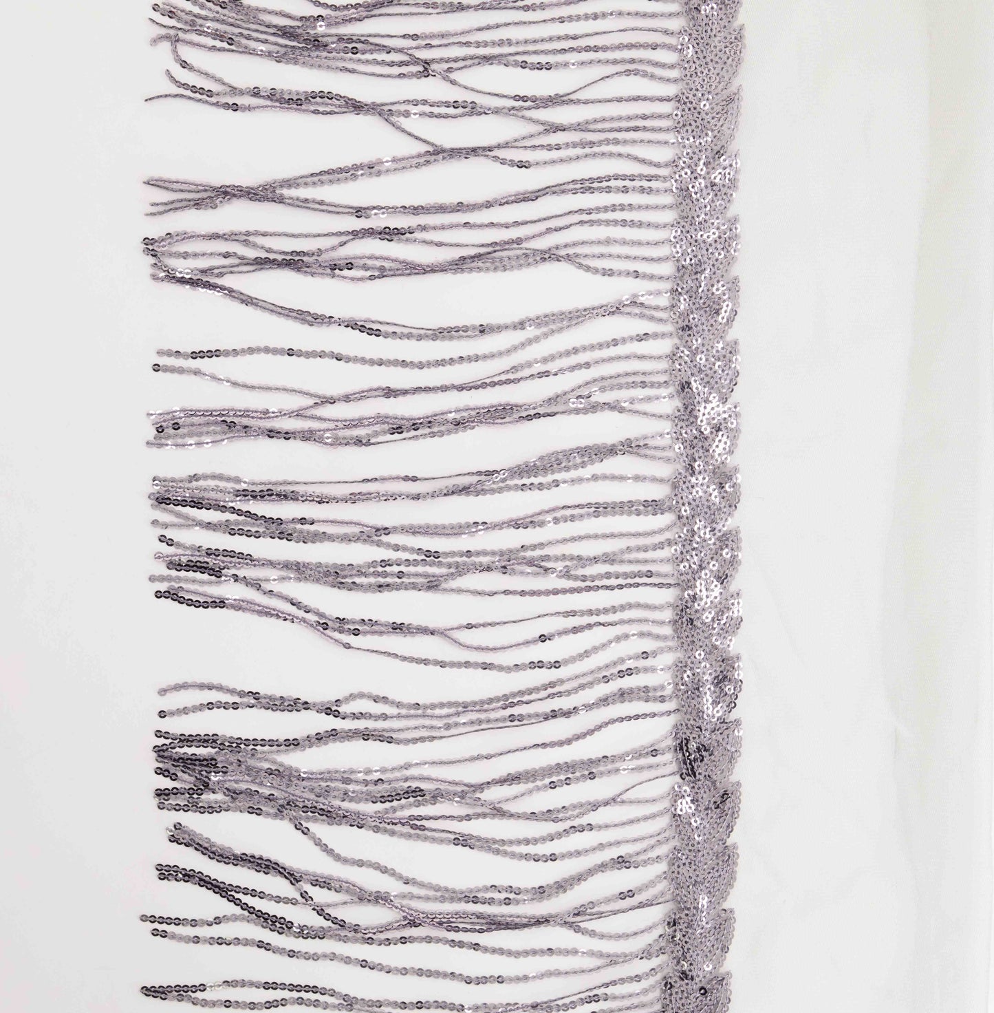 Sequin Fringe Braid with Mesh (SOLD PER METER)