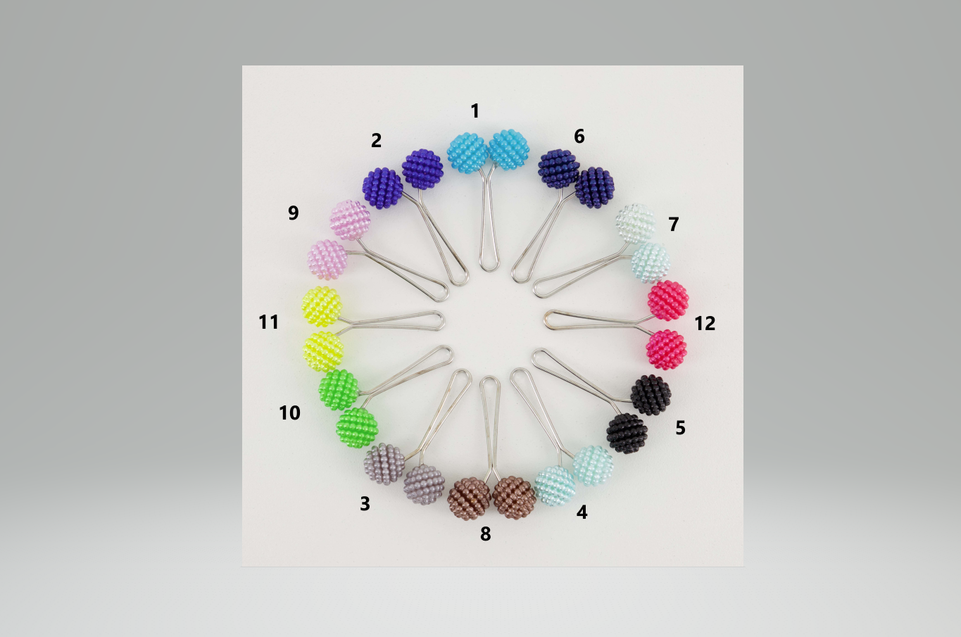 Scarf Clips (12 pcs in a pack)