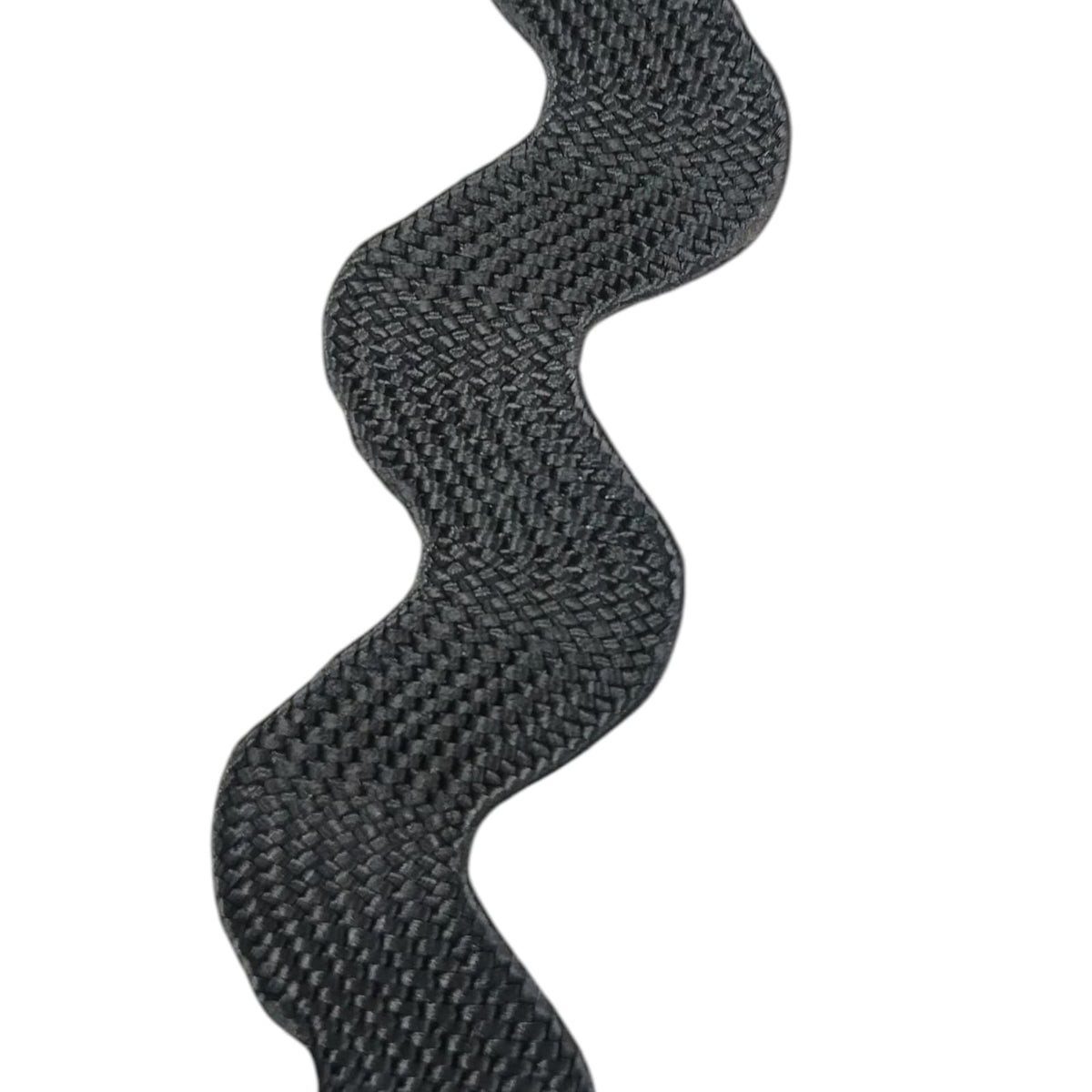 Ric Rac 15mm - Black (SOLD PER METRE)