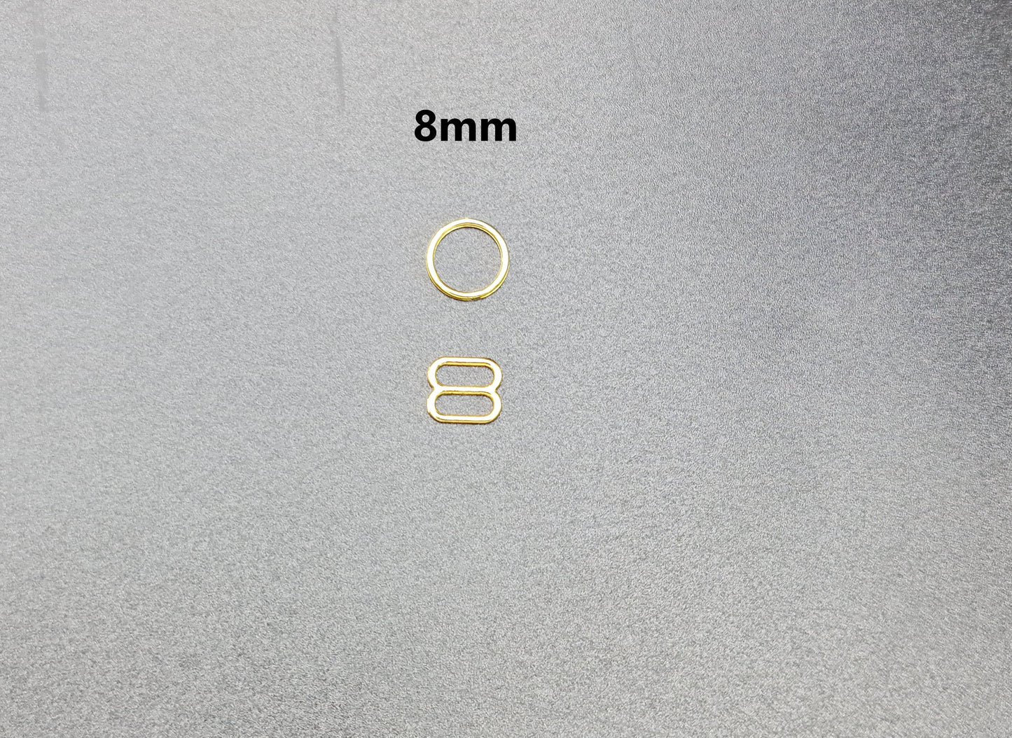 Bra O Rings & Slider (Pack of 30 & 60) (GOLD)