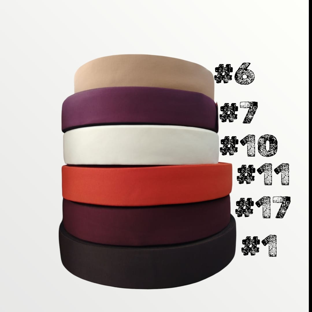 5cm Plush Elastic - 18 Colours (SOLD PER METRE)