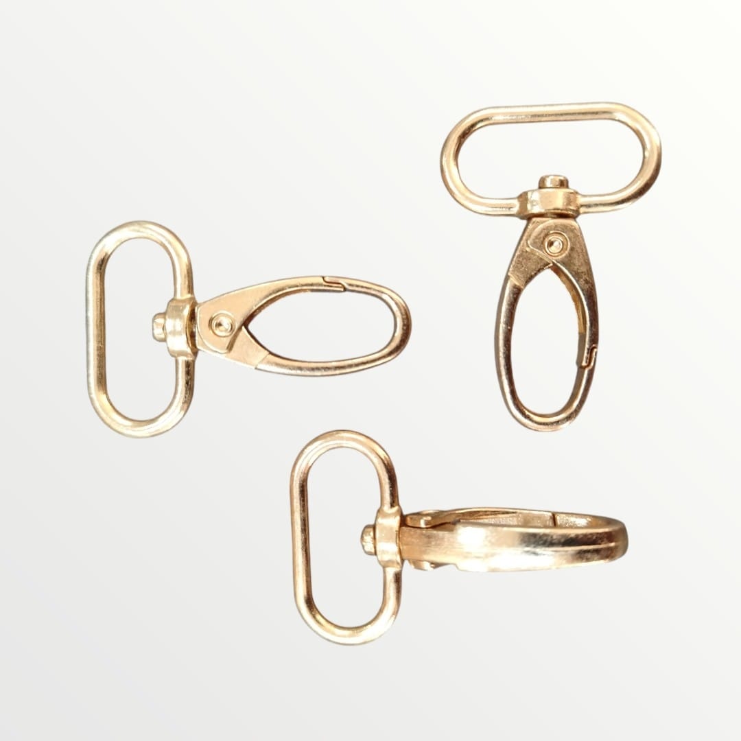 25mm Lobster Snaphook - Rose Gold (SOLD IN PACK OF 2)