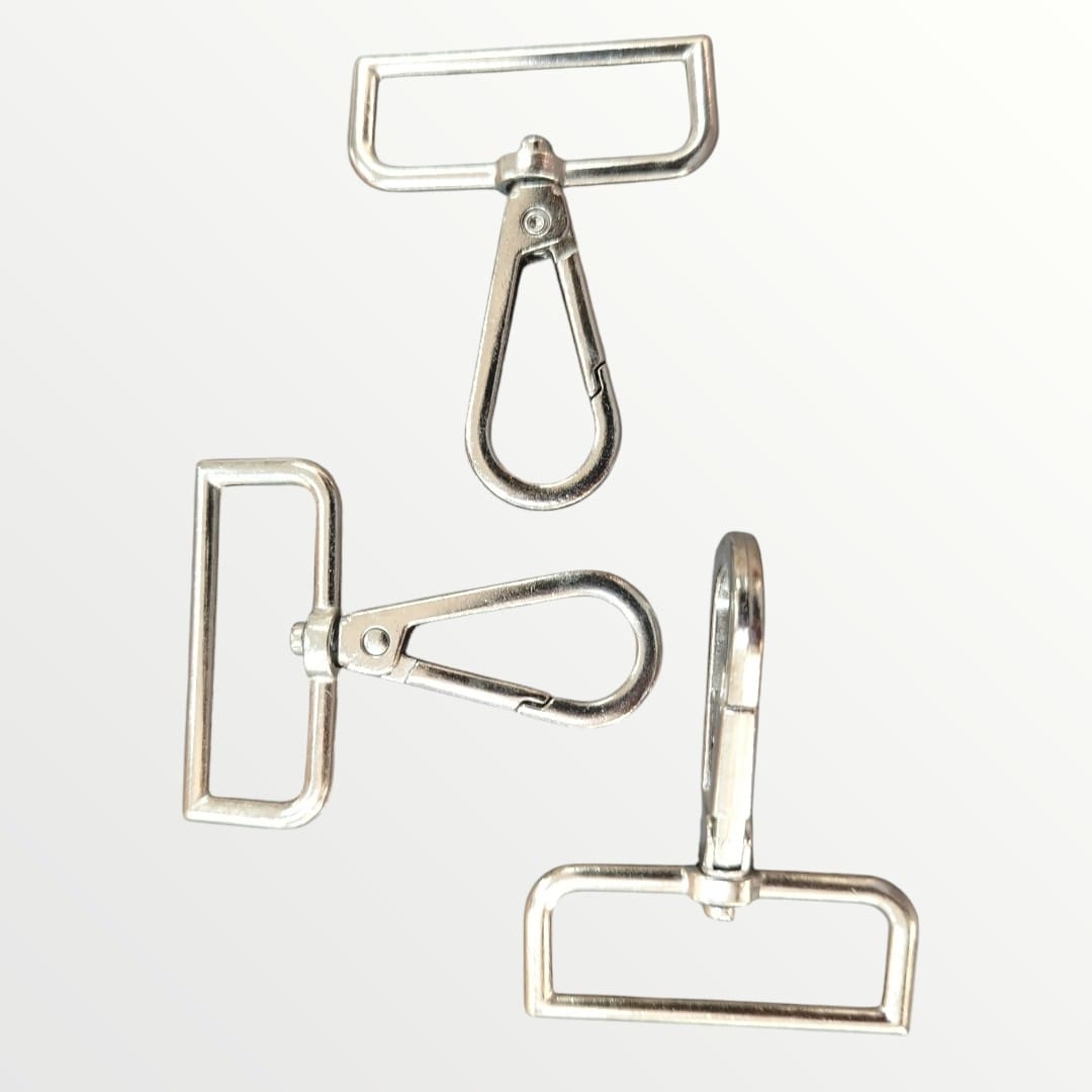Lobster Snaphook - 38mm - Silver (SOLD IN PACK OF 2)