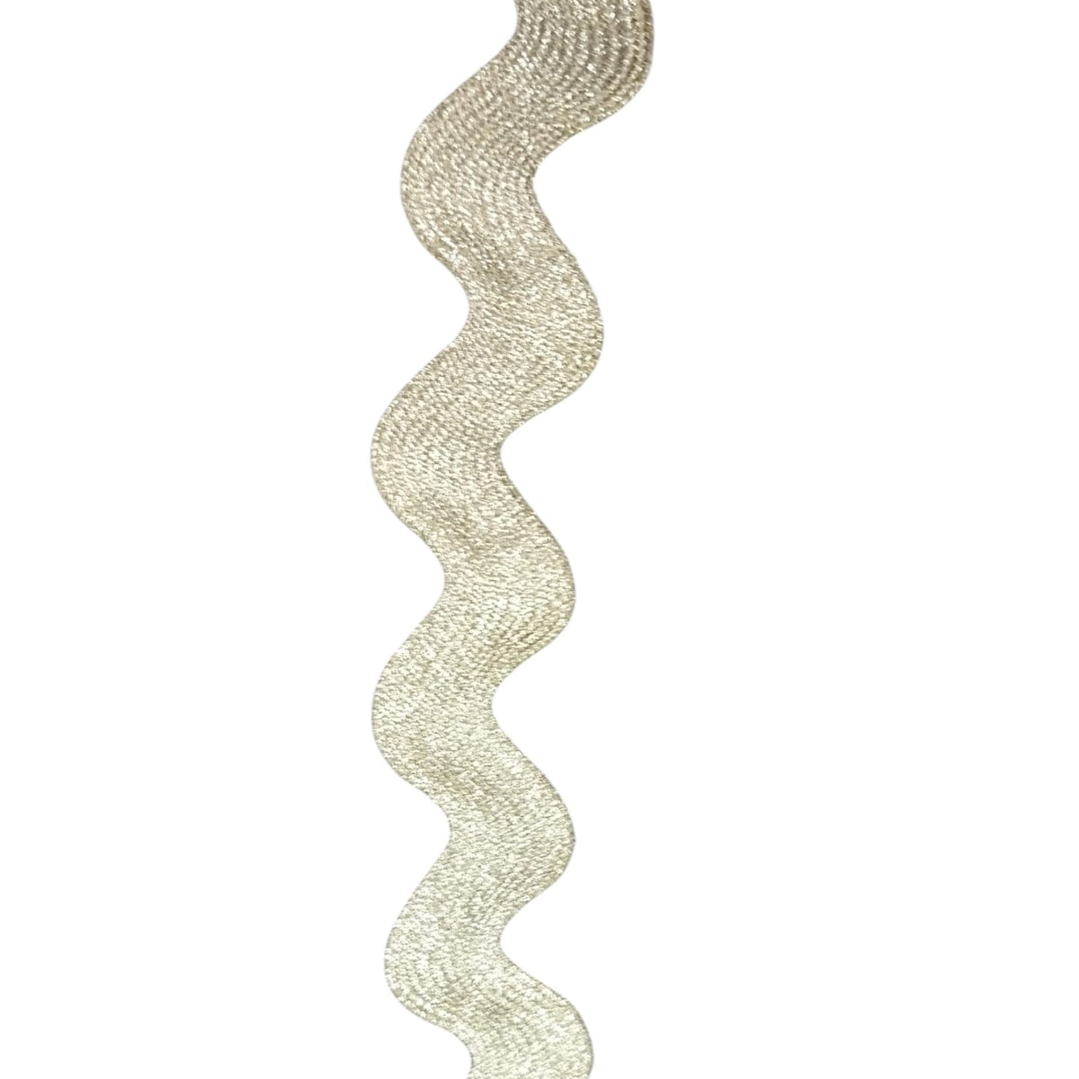 Ric Rac (25mm) (Lurex Gold) (SOLD PER METRE)