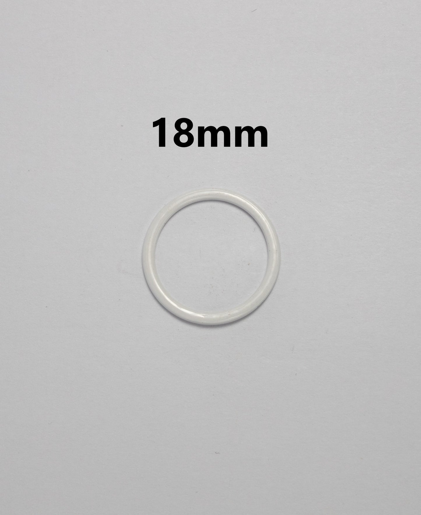 3 Piece : O Ring, Hook & Slider (18mm)