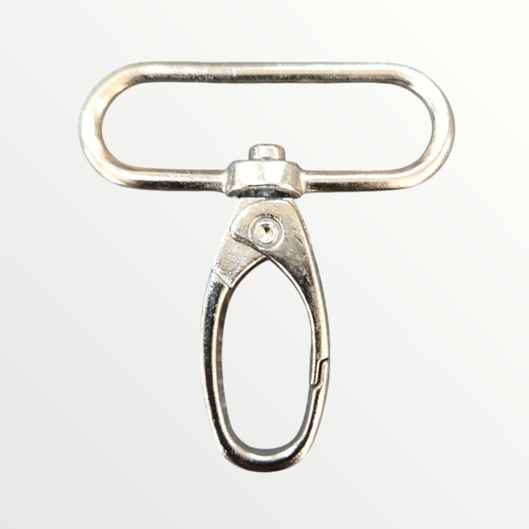 38mm Lobster Snaphook - Silver (SOLD IN PACK OF 2)