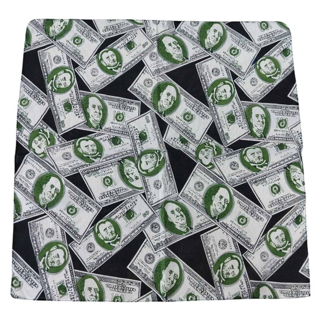 Dank - Bandanas - 10 Designs - Camo - Dollar Bill - Paisley