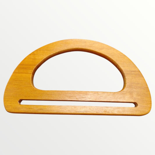 Wooden Bag Handle - 17x 10cm (SOLD AS A SET OF 2)