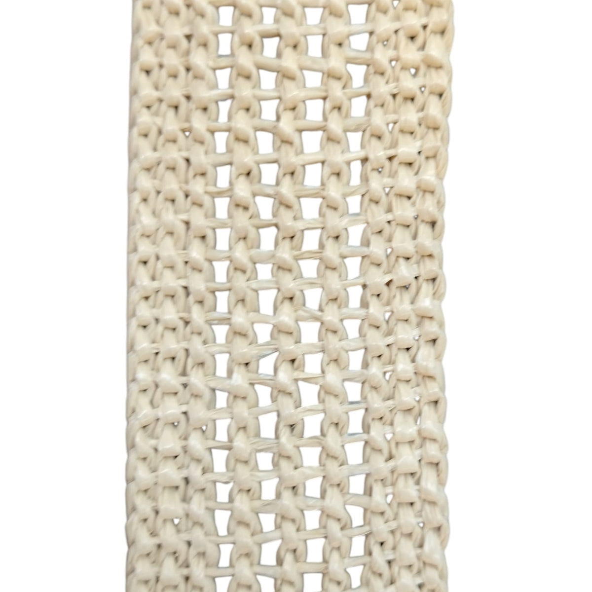 Braided Raffia Weave -4.5cm - Natural (SOLD PER METRE & ROLL).