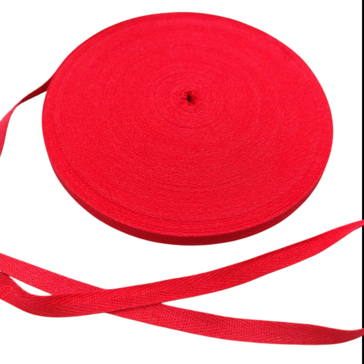 Twill Tape (Red)(10mm)