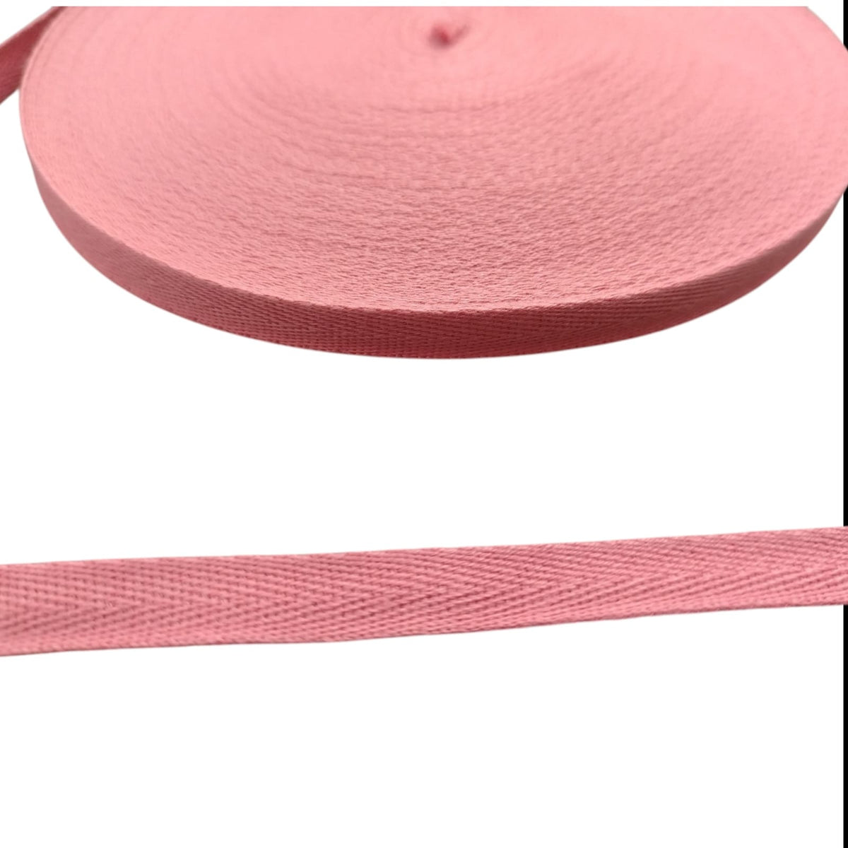 Twill Tape (Rose Pink)(10mm)
