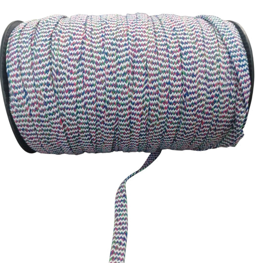 Draw Cord (Flat) (MULTI COLOUR) (10mm) (SOLD PER METER)