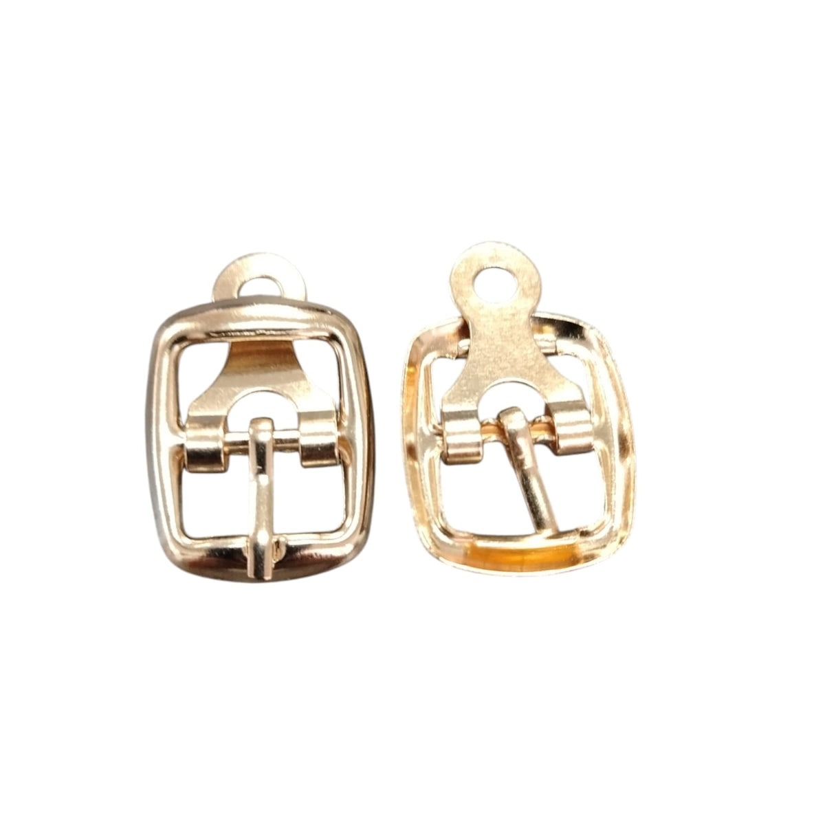 Fishplate Buckle - Metal - Rose Gold (14mm Inner)