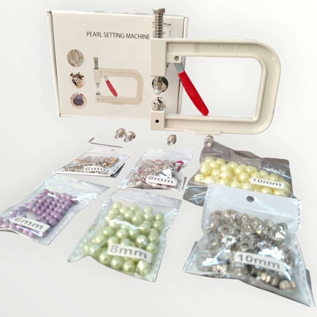 Diamante Clawstones (Pearl Machine Compatible) (6mm)(8mm)(10mm) Assorted Colours (SOLD IN PACKS OF 50 CLAWSTONES with 50 PINS)