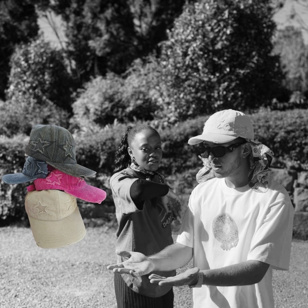 Dank - Star Boi Distressed Cap - 4 Colours (Pink)(Blue)(Black)(Beige)