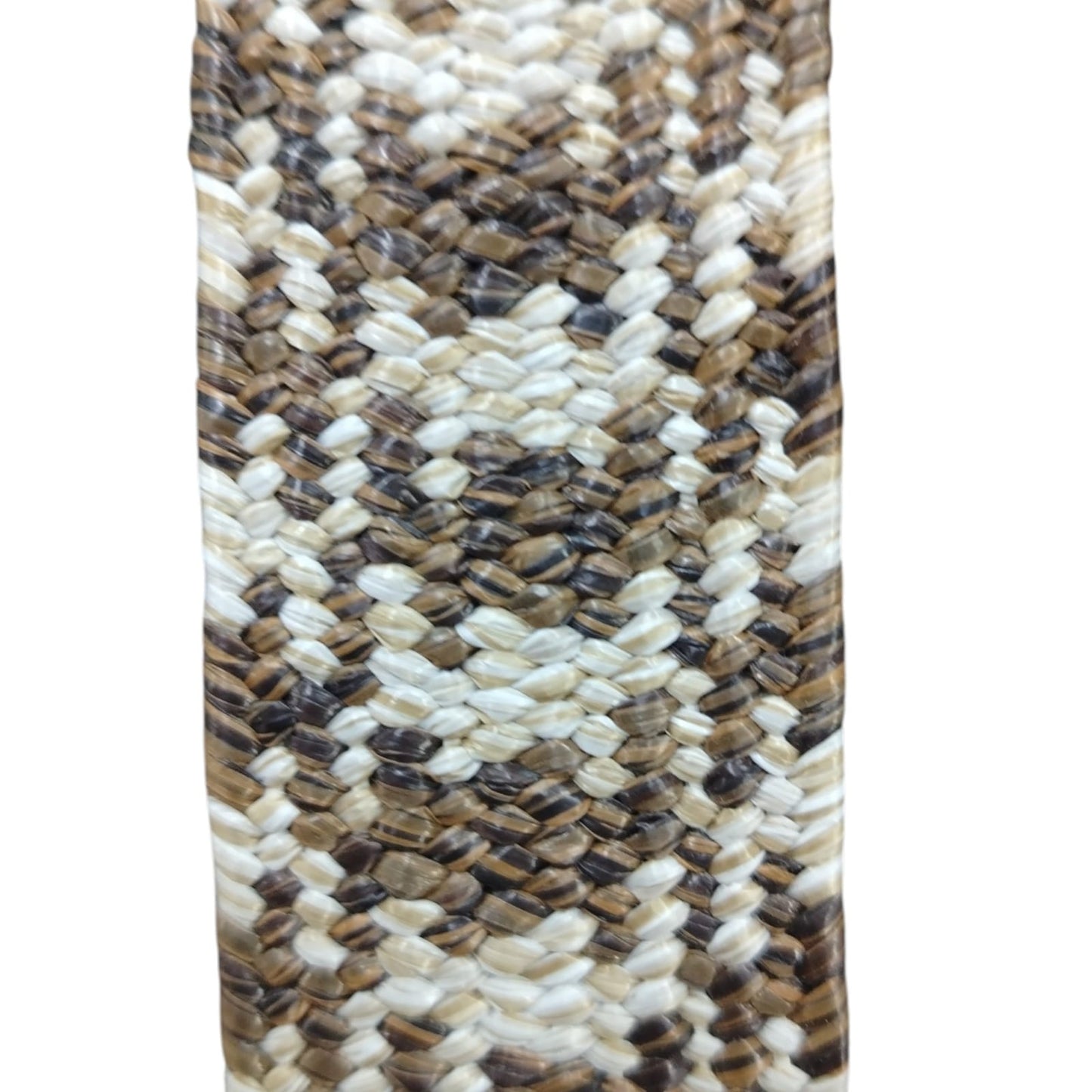 4cm Hessian Elastic - Cream/Beige/Choc Brown (SOLD PER METRE & PER ROLL)