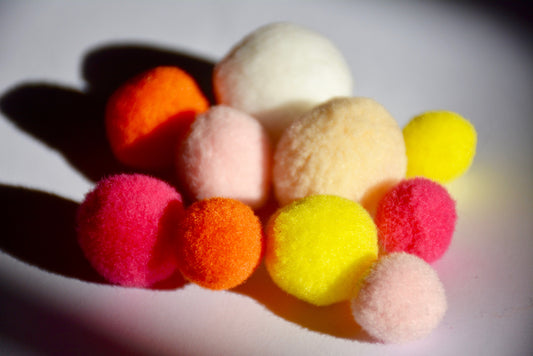 Loose Pom Poms (20mm) ( 9 Colours)