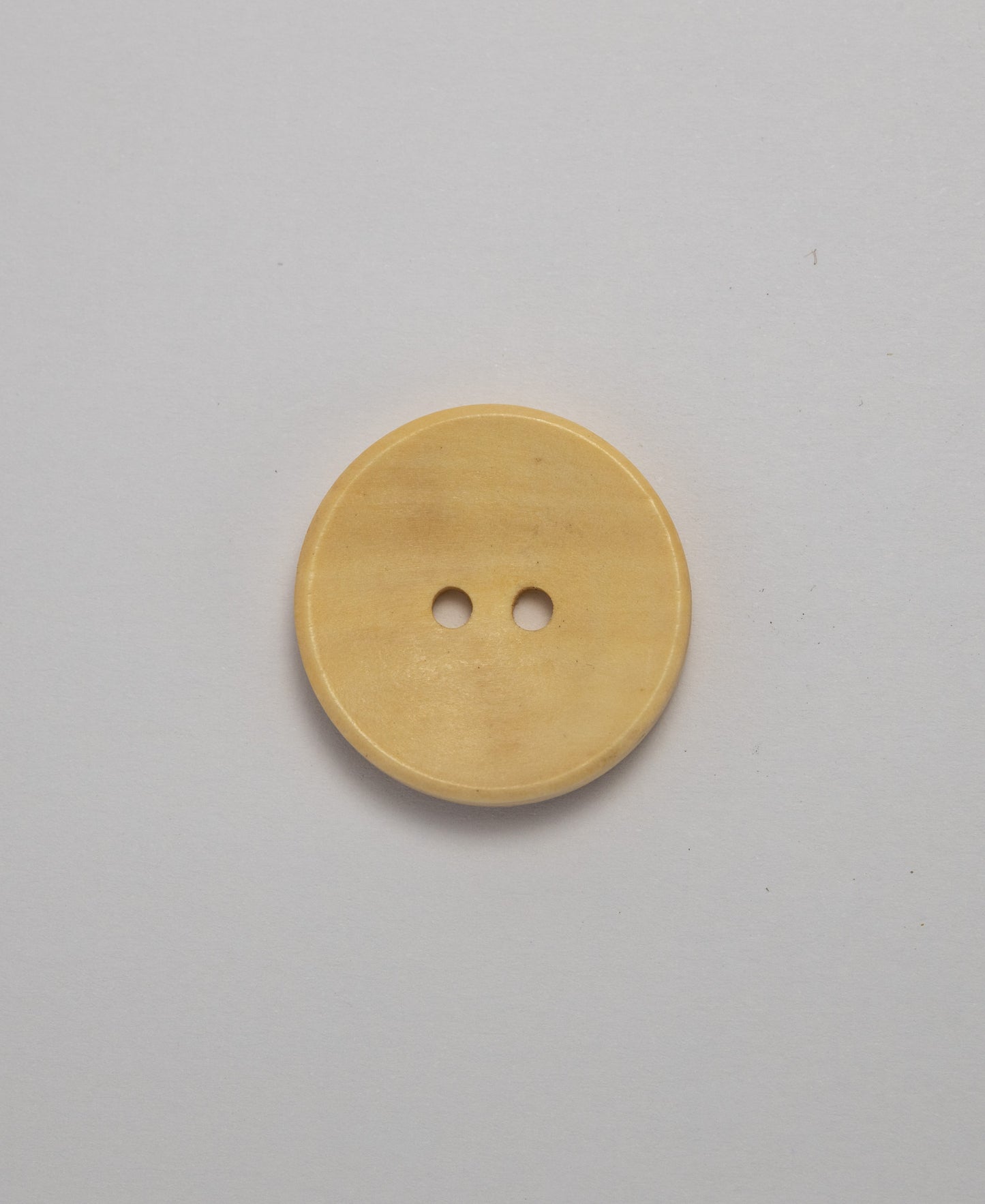 Wooden Buttons - 2 Hole - 25mm - Natural (SOLD IN PACKS OF 5)