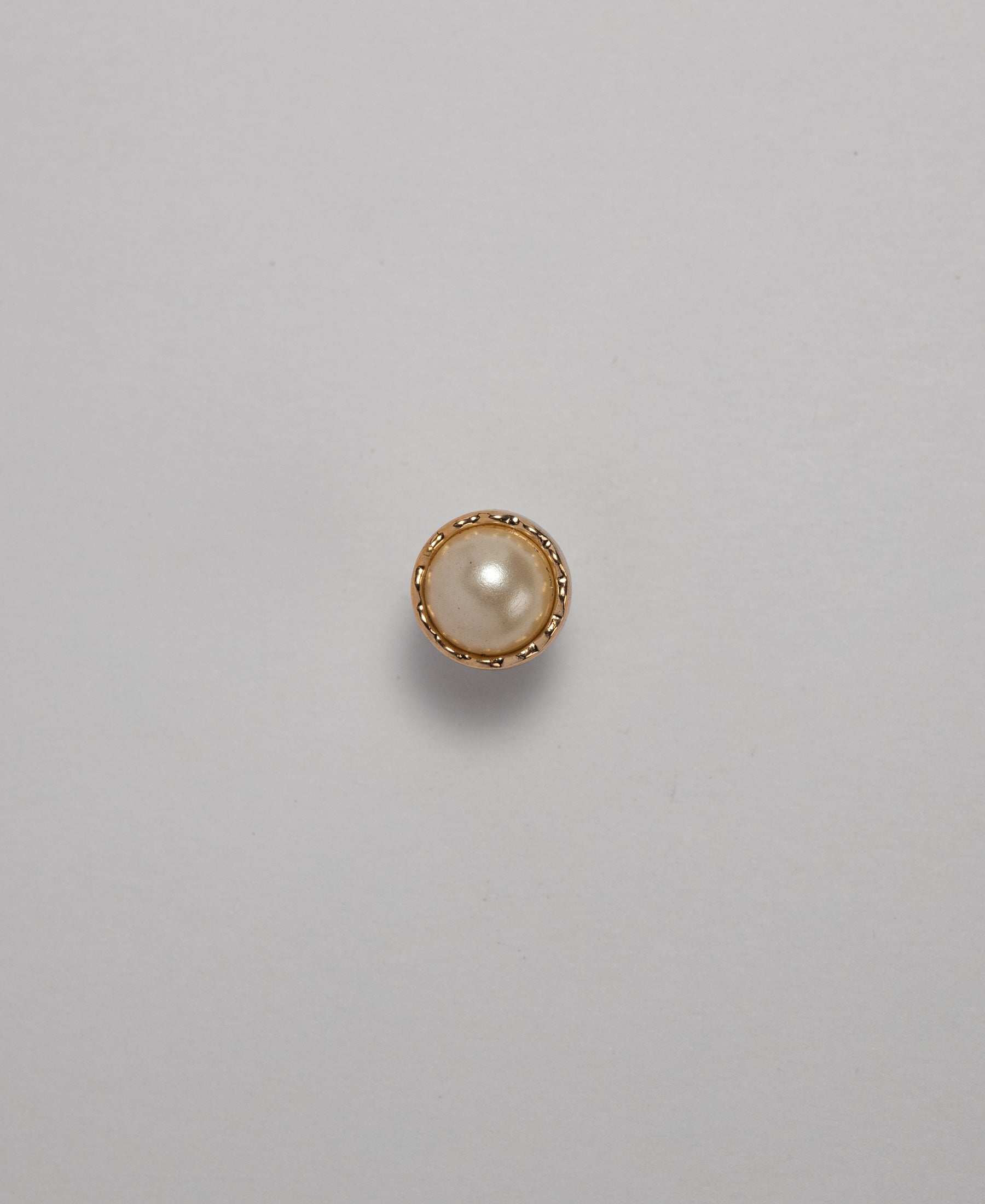 Shank Button Gold Rim Pearl Jagged Rim Buttons - Shank - 10mm - Gold (SOLD IN PACKS OF 10 ...