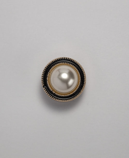 Fancy Shank Button with Pearl (PACK OF 5)