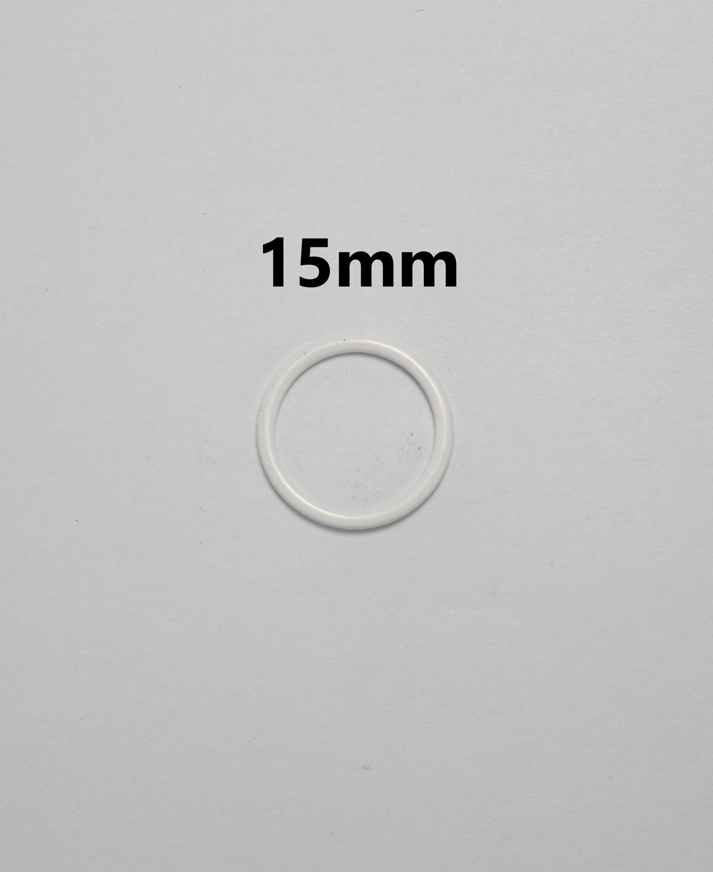 3 Piece : O Ring, Hook & Slider (15mm)