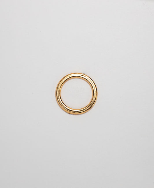 O-Ring - ABS Gold Flat (25mm) (SOLD IN PACKS OF 10)