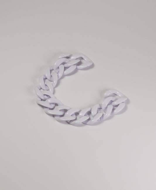 Acrylic Links Chain - White