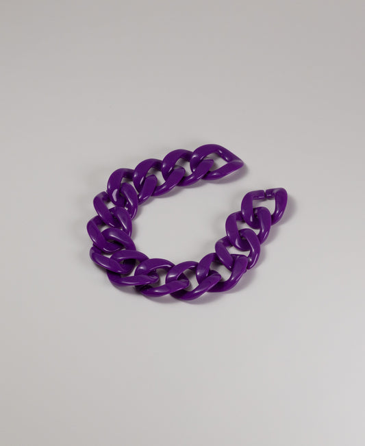 Acrylic Link Chains - Purple