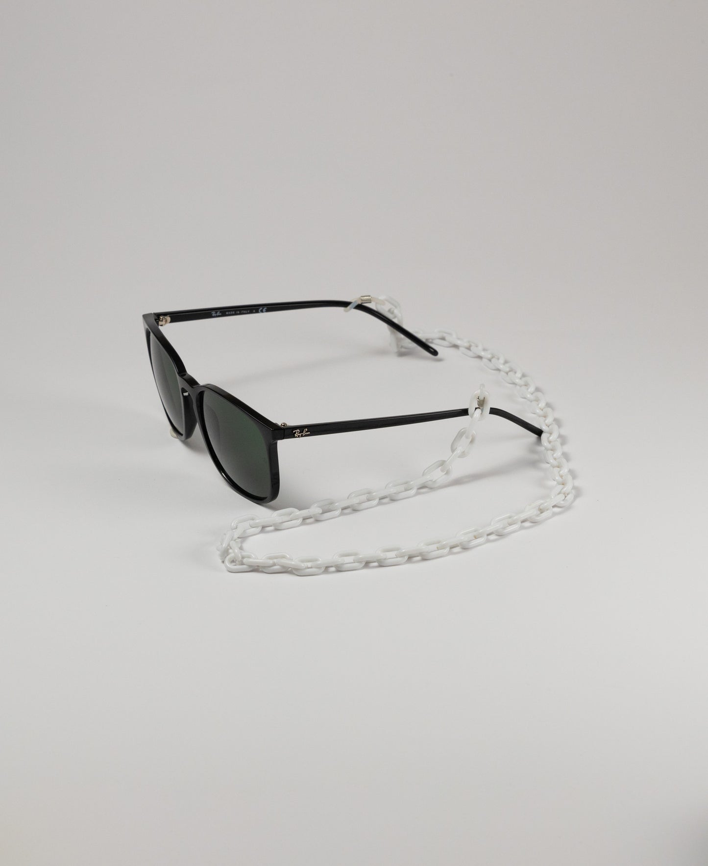 Sunglasses Chain Acrylic Links - White