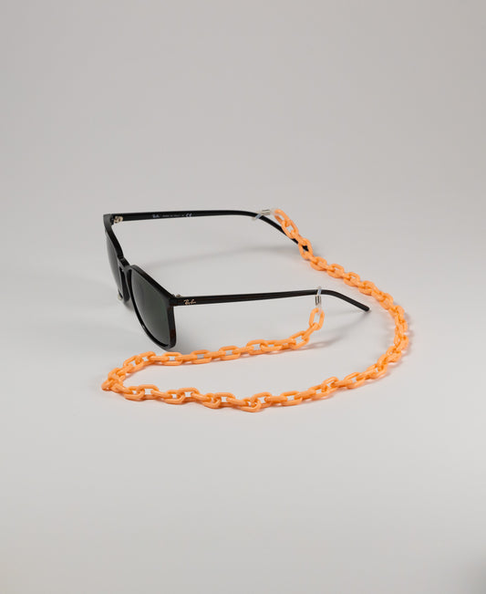 Sunglasses Chain Acrylic Links - Peach