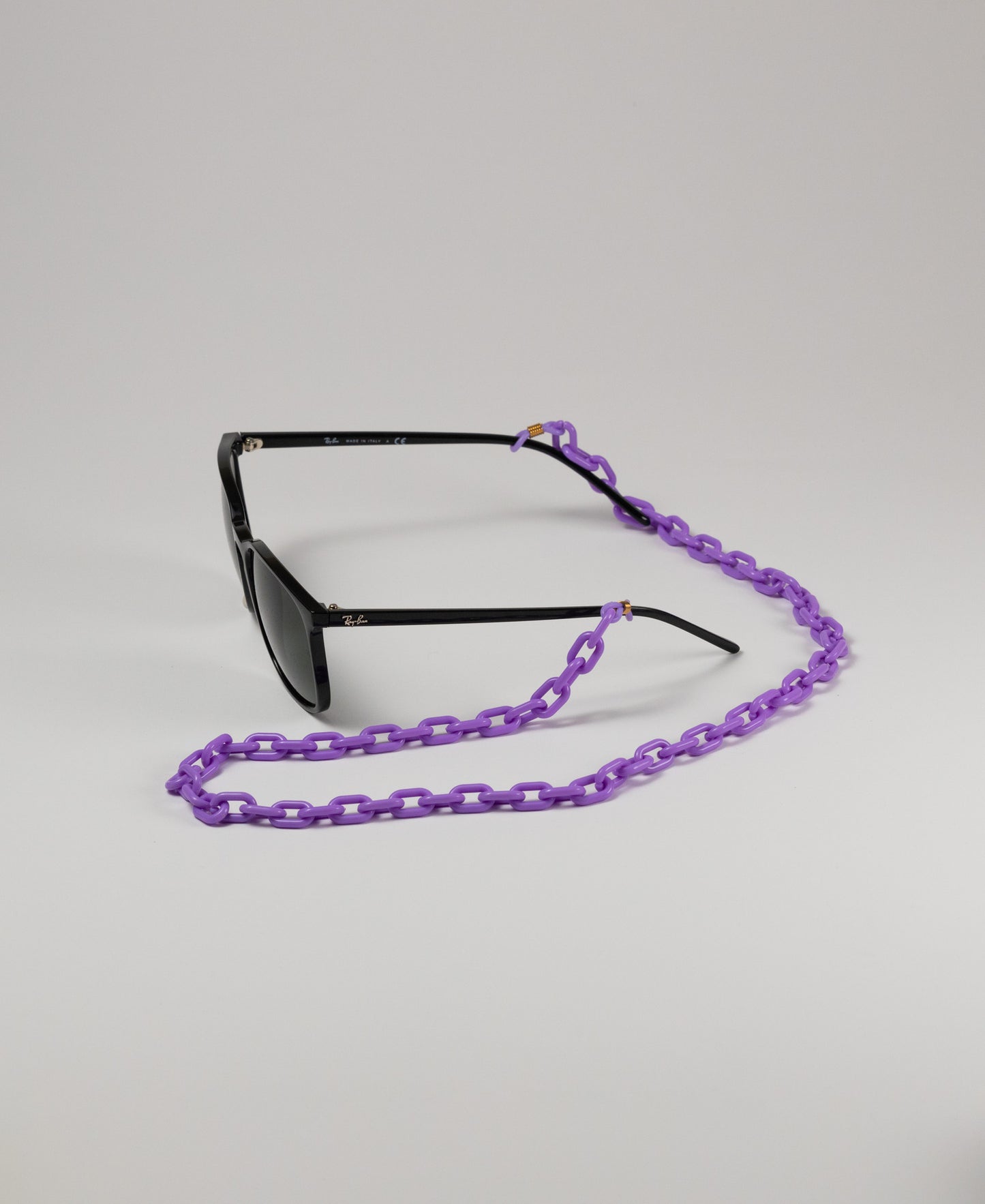 Sunglasses Chain Acrylic Links - Purple