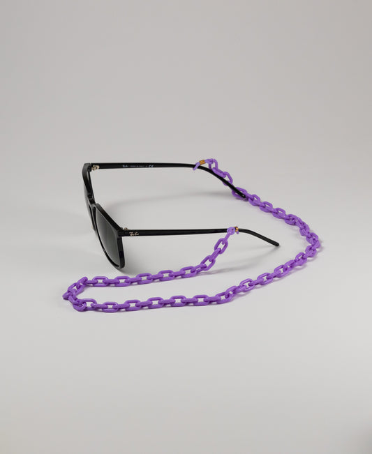 Sunglasses Chain Acrylic Links - Purple