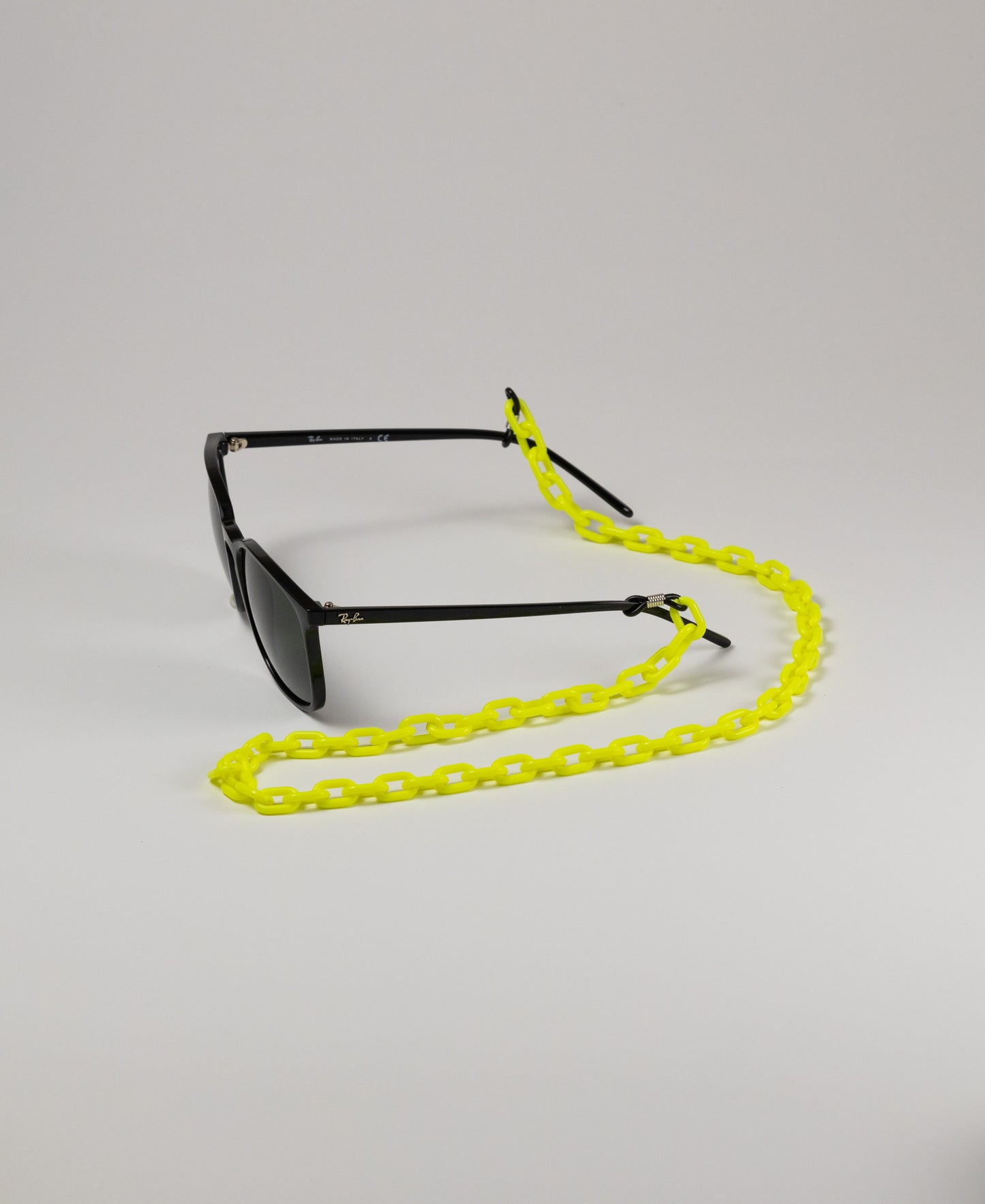 Sunglasses Chain Acrylic Links - Yellow