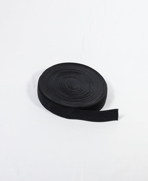 Fancy Elastic - Beaded Black (50mm) (SOLD PER METER & ROLL) – Trims n ...