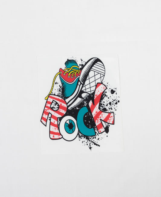 Sew On Motif - "Rock" Sneaker