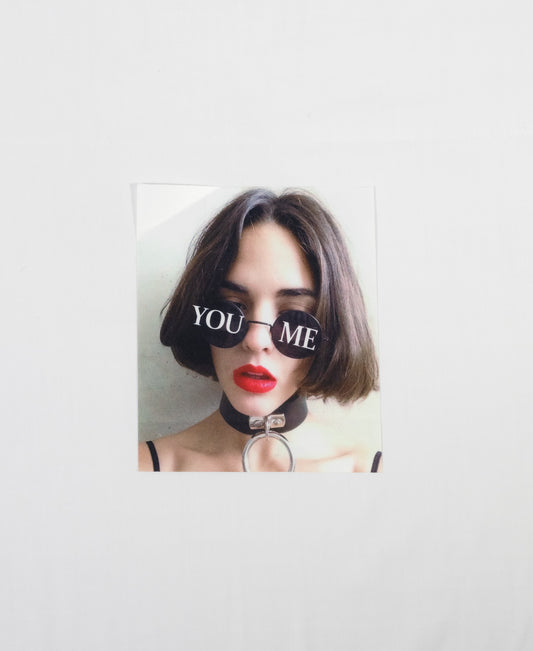 Sew On Motif - "You Me" Sunglasses Woman