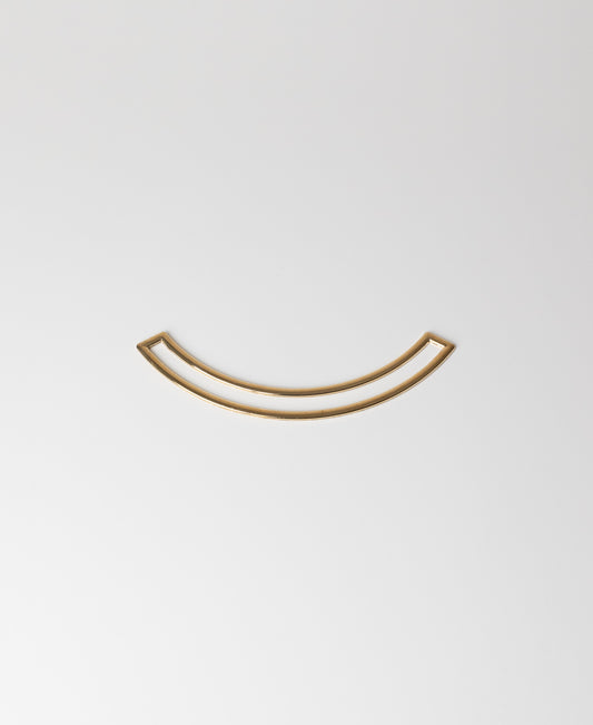 Metal Plate - Gold Moon Slit