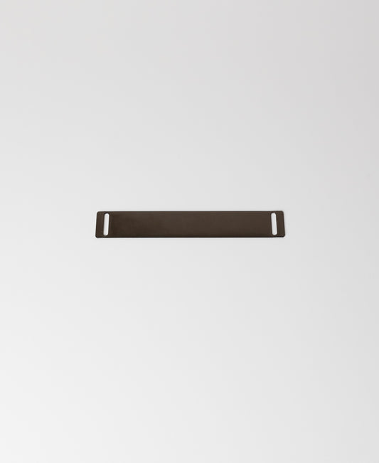 Metal Plate - Gun Metal Rectangle