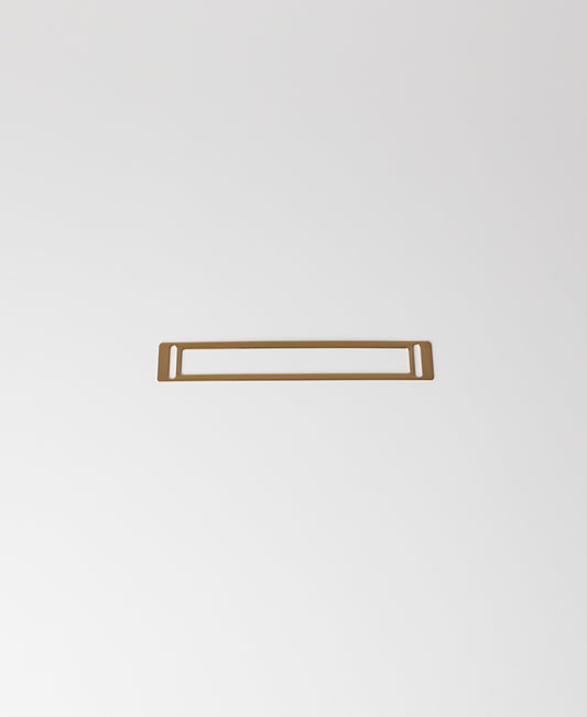 Metal Plate - Gold Rectangle Slit