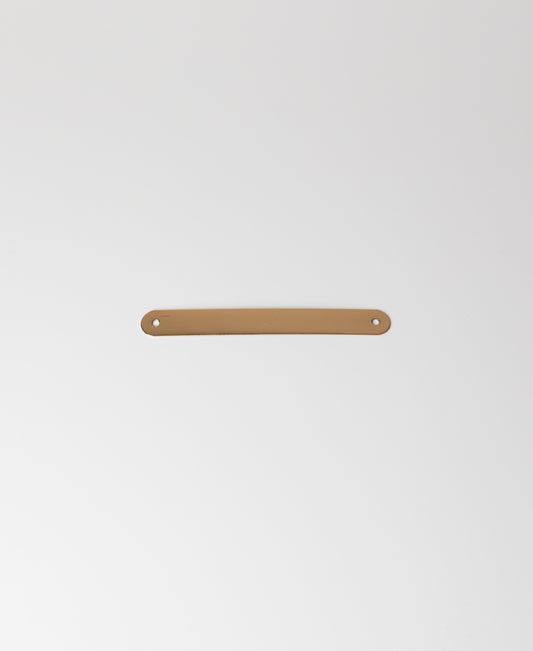 Metal Plate - Gold Rounded Rectangle