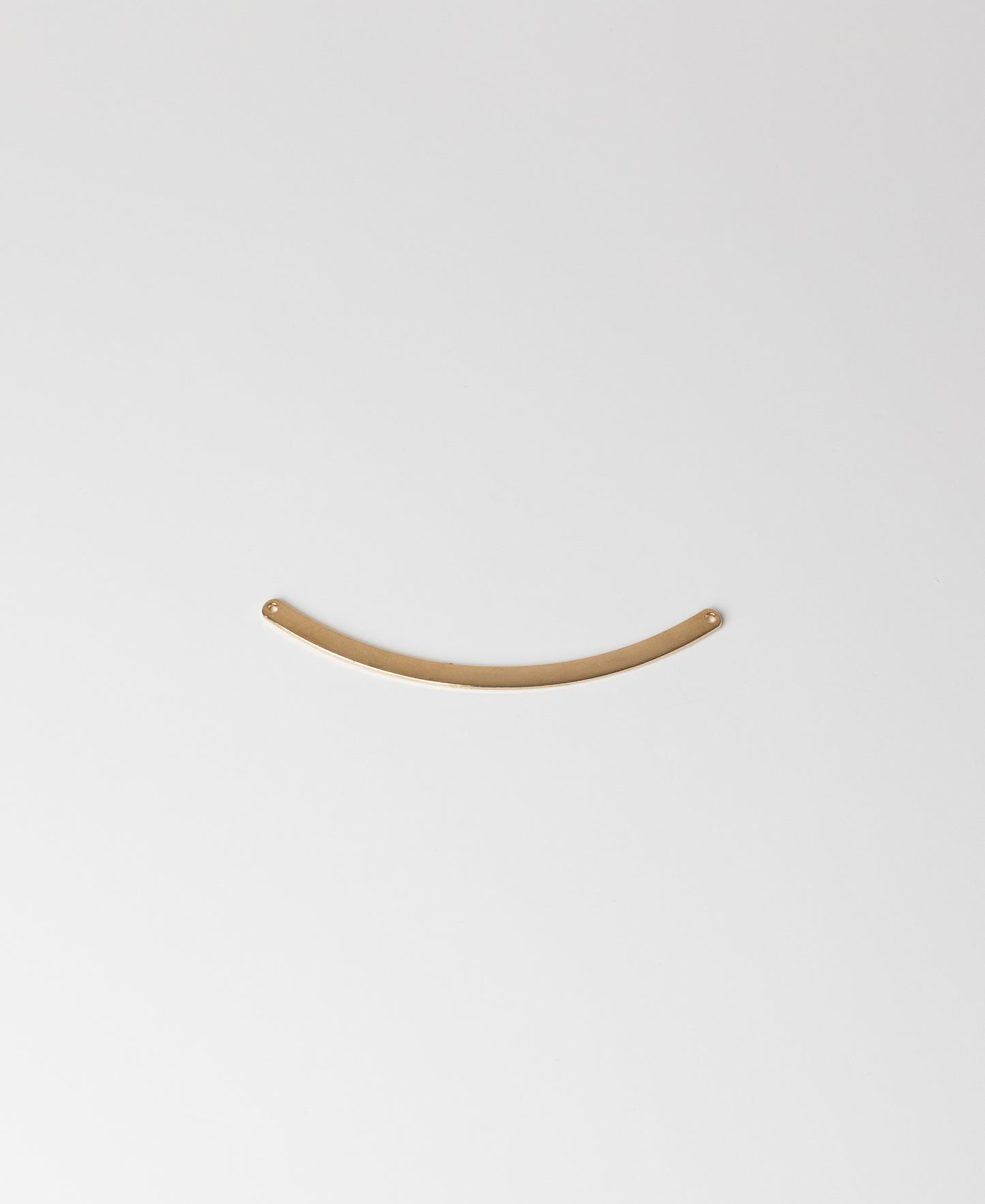 Metal Plate - Gold Curve