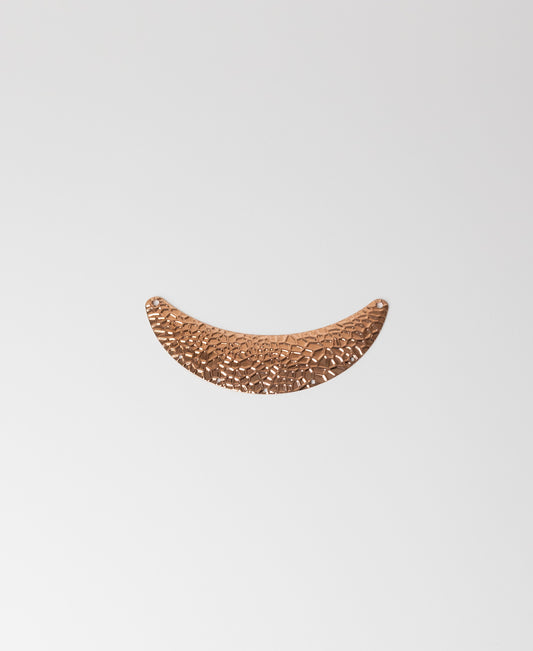 Metal Plate - Copper Patterned Moon