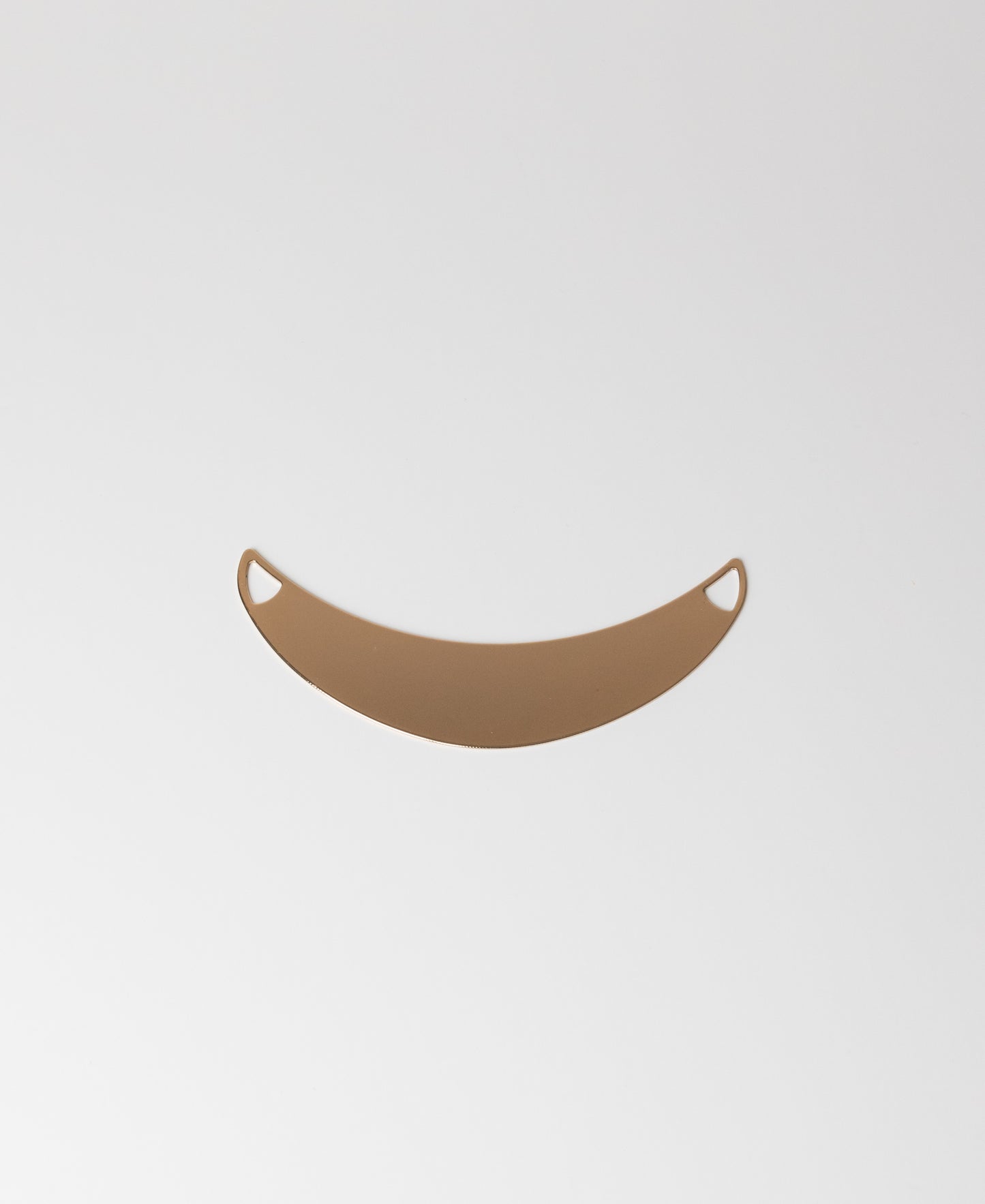 Metal Plate - Gold Plain Moon