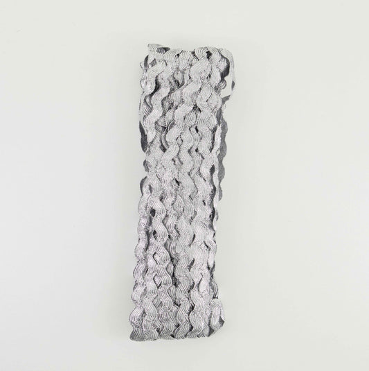 25mm Silver Ric Rac Ric Rac – Trims n Things